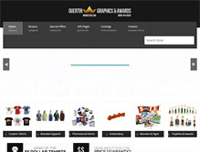 Tablet Screenshot of guertingraphics.com